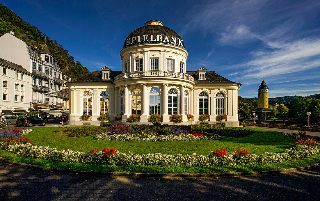 Casino of Bad Ems am Kurpark an der Lahn, Rhineland-Palatinate, Germany