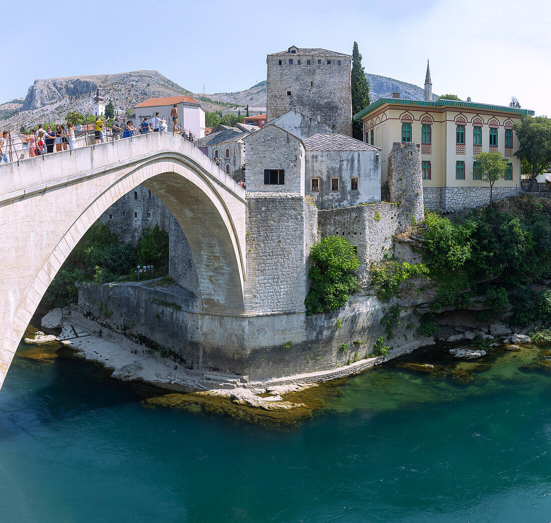 Mostar; Stari Most; Tara-Turm; Hercegusa-Turm, Bosnien-Herzegowina