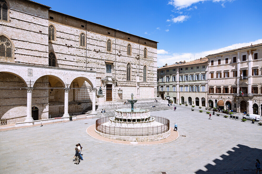 Perugia; Fontana Maggiore; Cattedrale di San Lorenzo; Piazza IV November