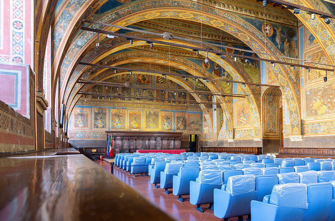 Perugia; Palazzo dei Priori; Sala dei Notari