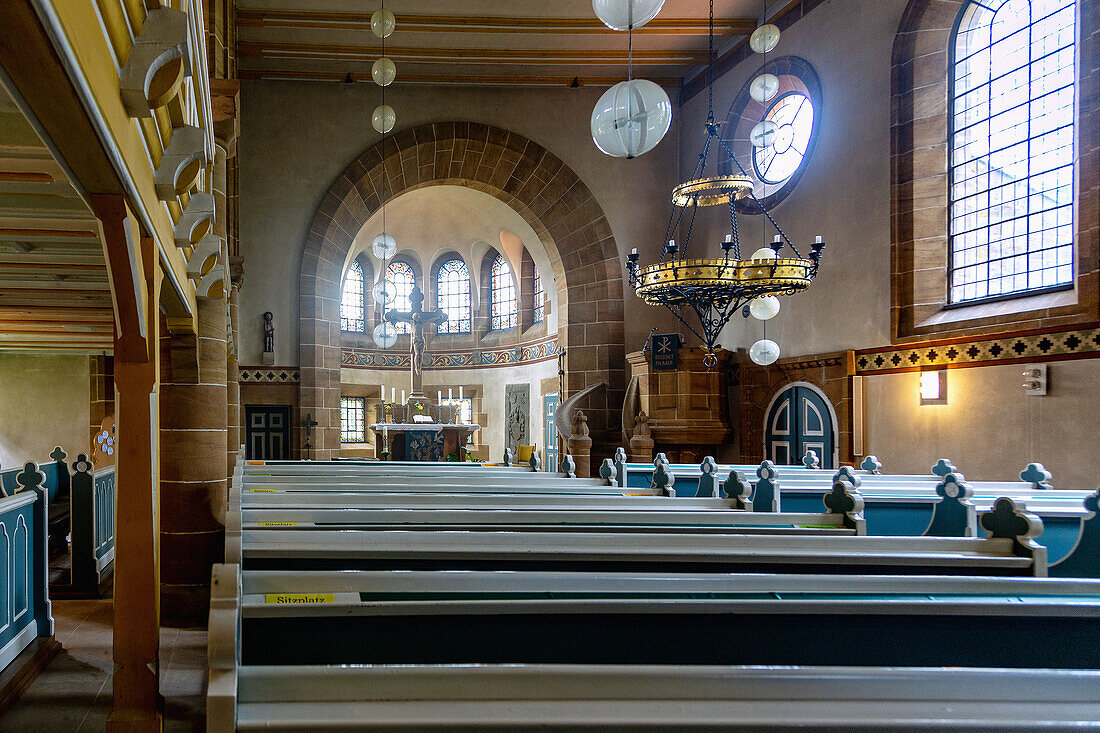 Altenstein, Maroldsweisbach, Evangelical parish church, interior