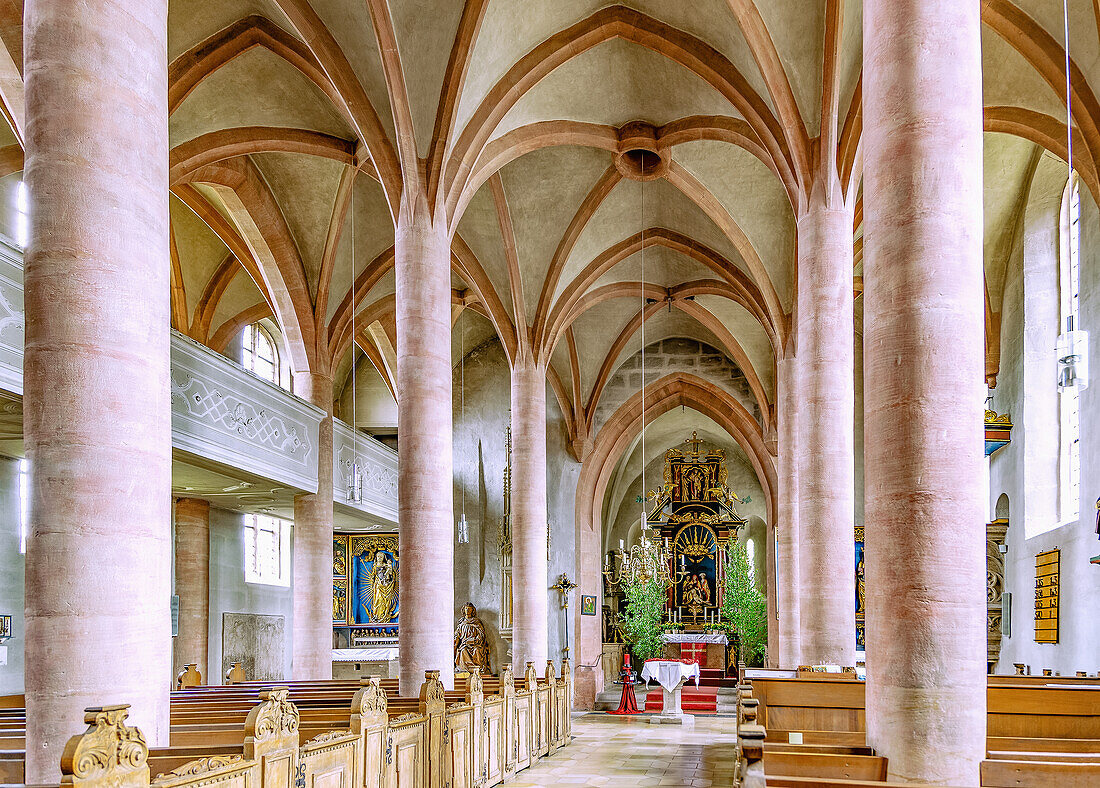 Ottensoos, St. Vitus Church; Inside