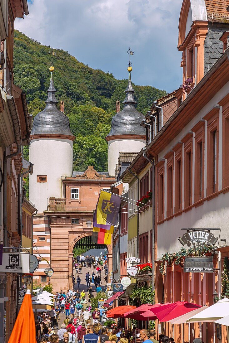 Heidelberg; Bridge Gate of the Old Bridge