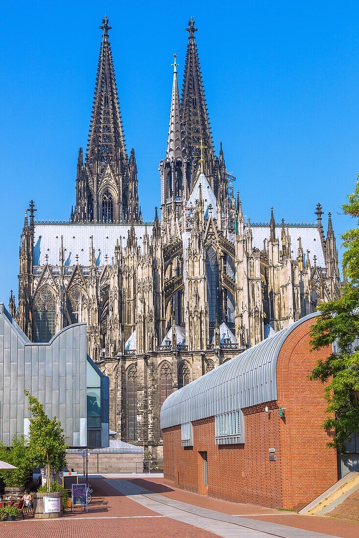 Cologne; Museum Ludwig; Cologne cathedral