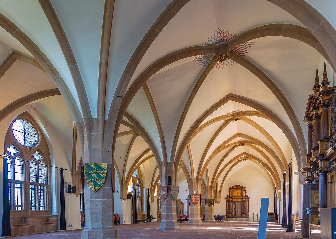 Marburg an der Lahn; Landgrafenschloss; Fürstensaal, Hessen, Deutschland