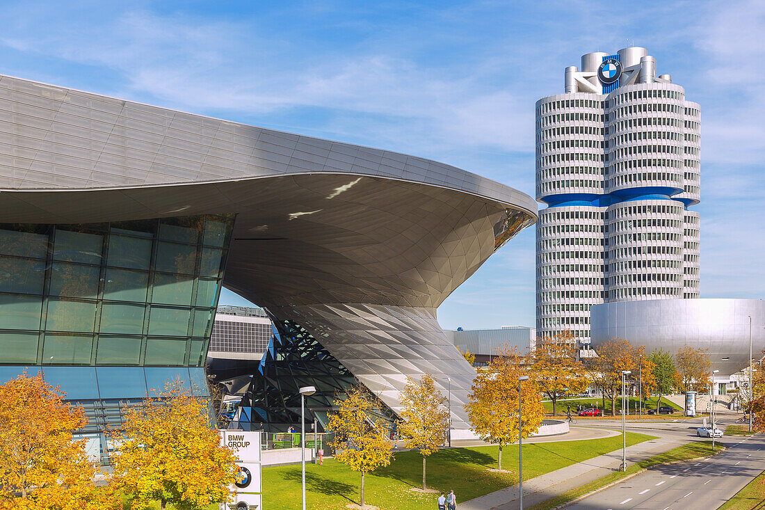 Munich, BMW World, BMW Tower, BMW Museum