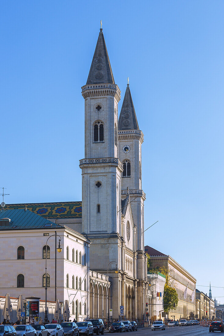 München, St. Ludwig, Ludwigstraße, Bayern, Deutschland