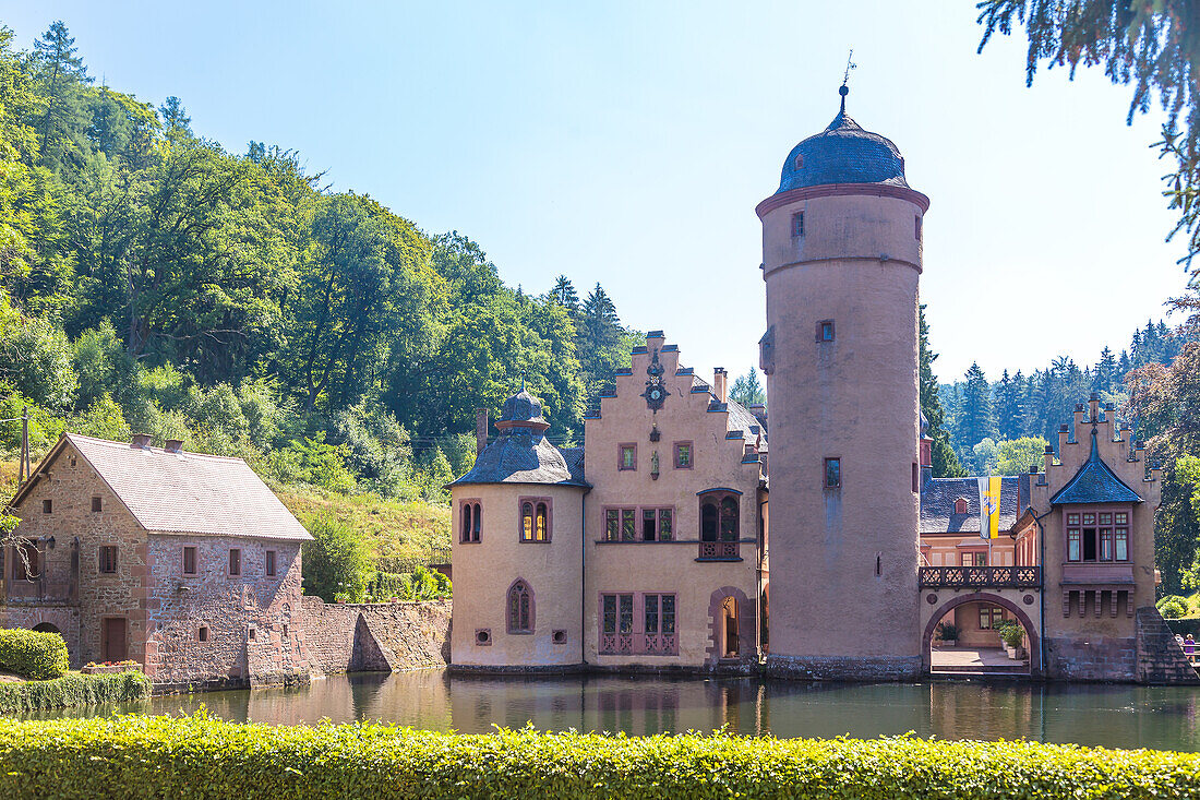 Schloss Mespelbrunn, Bayern, Deutschland