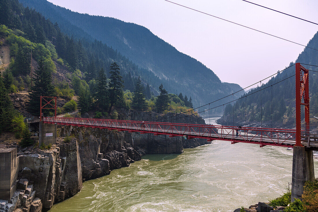 Fraser Canyon, Hell's Gate, Suspension Bridge