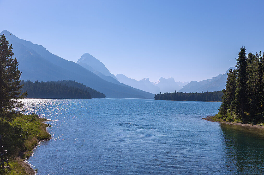 Jasper National Park, Maligne Lake, Alberta, Kanada