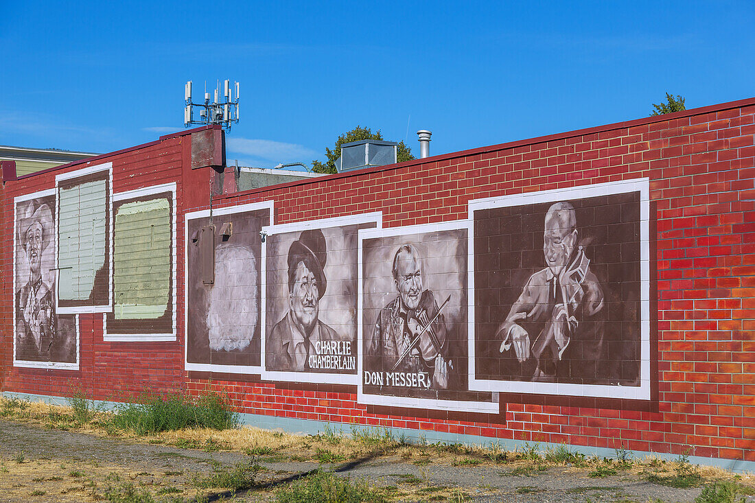 Merritt, Murals, Countrysänger, British Columbia, Kanada