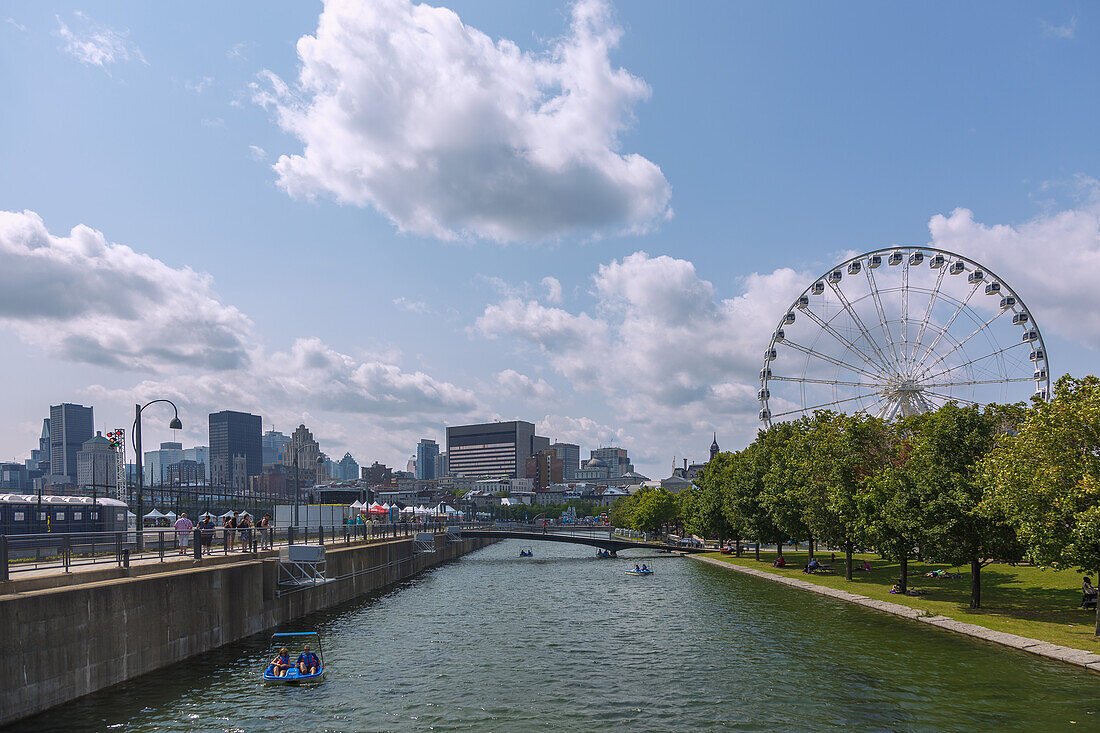 Montréal, Old Port, Bonsecours Basin, Quebec, Kanada