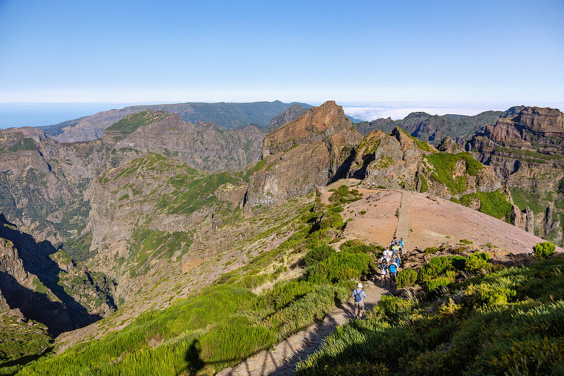 Pico do Arieiro, summit, trail PR1