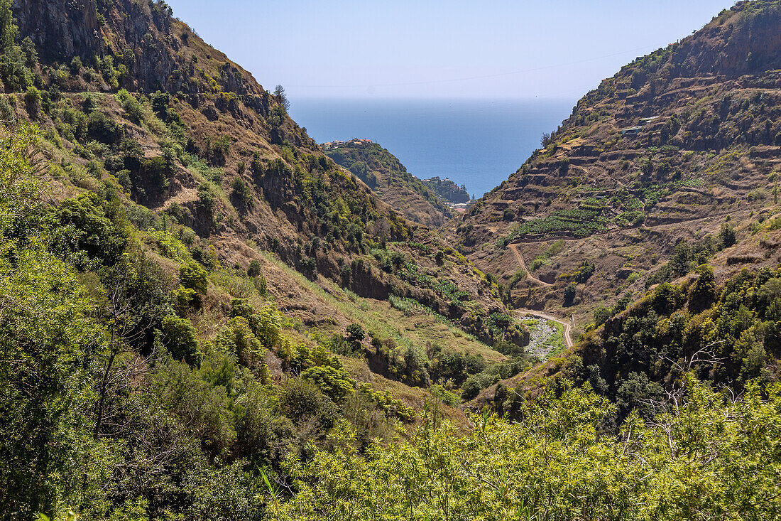 Levada do Moinho; Riberia da Ponta do Sol, portugiesische Insel Madeira, Portugal