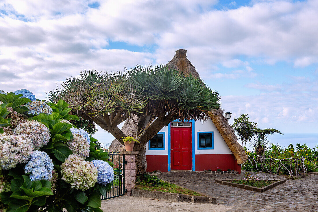 Santana, Casas de Colmo, portugiesische Insel Madeira, Portugal