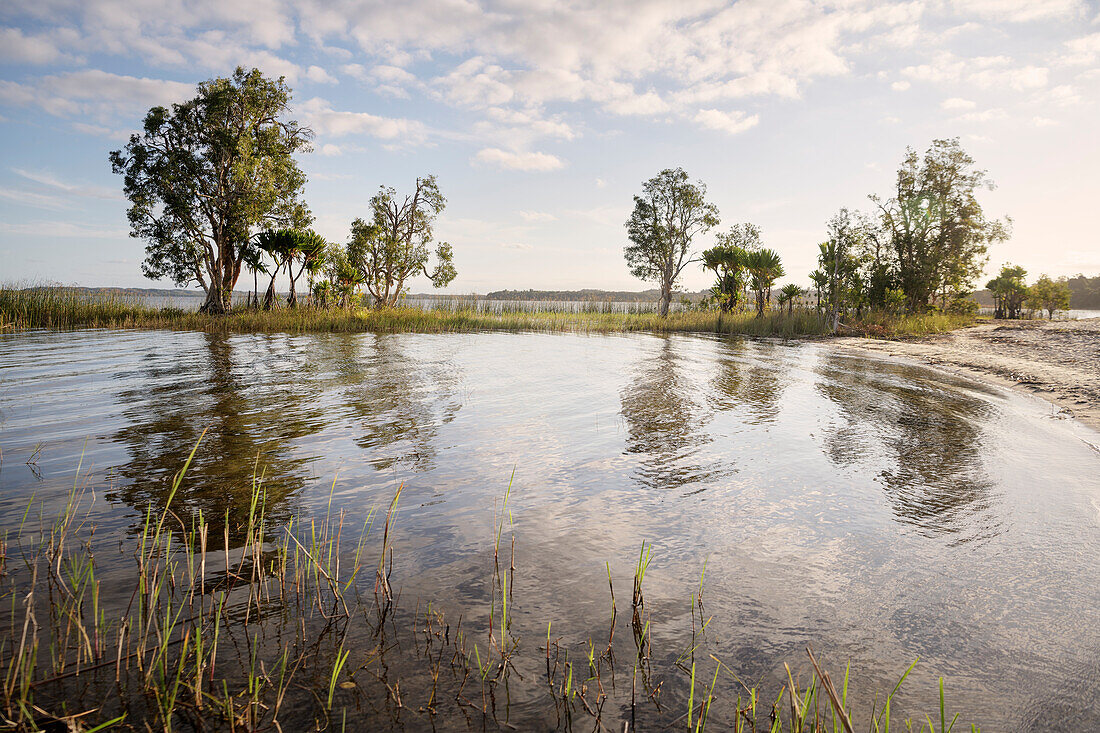 See Farihy Ampitabe, Canal des Pangalanes, Madagaskar, Afrika