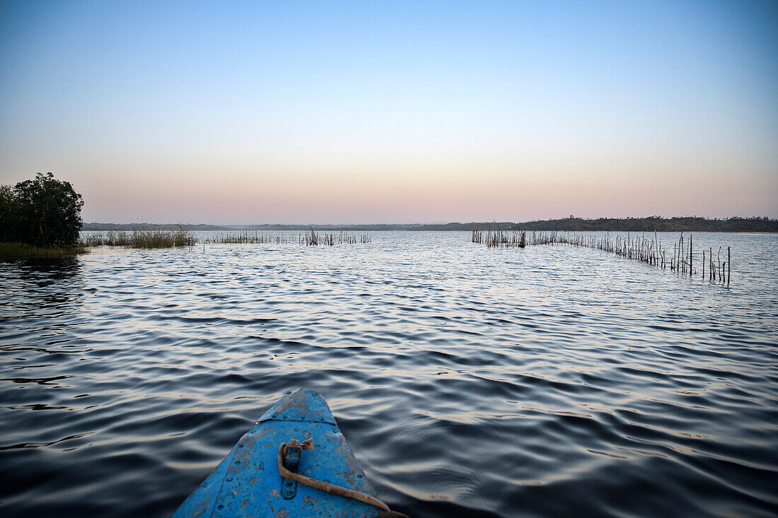 Boat trip through the Canal des Pamgalanes, Madagascar, Africa