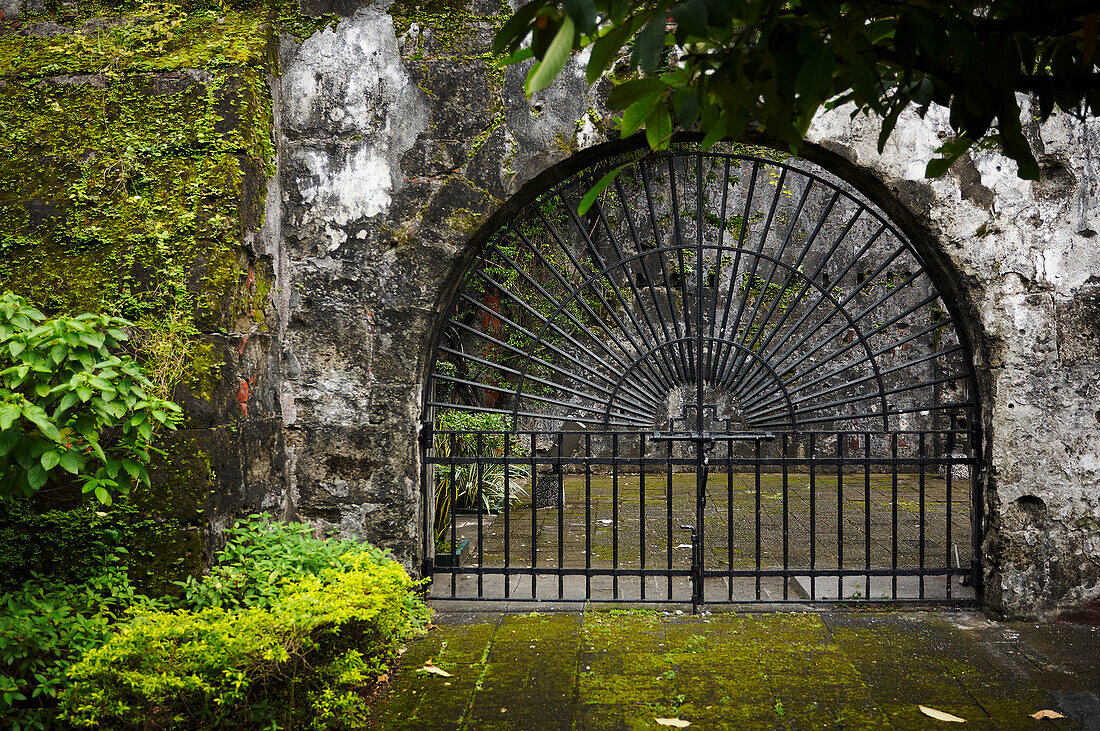 Gated entrance at Fort Santiago