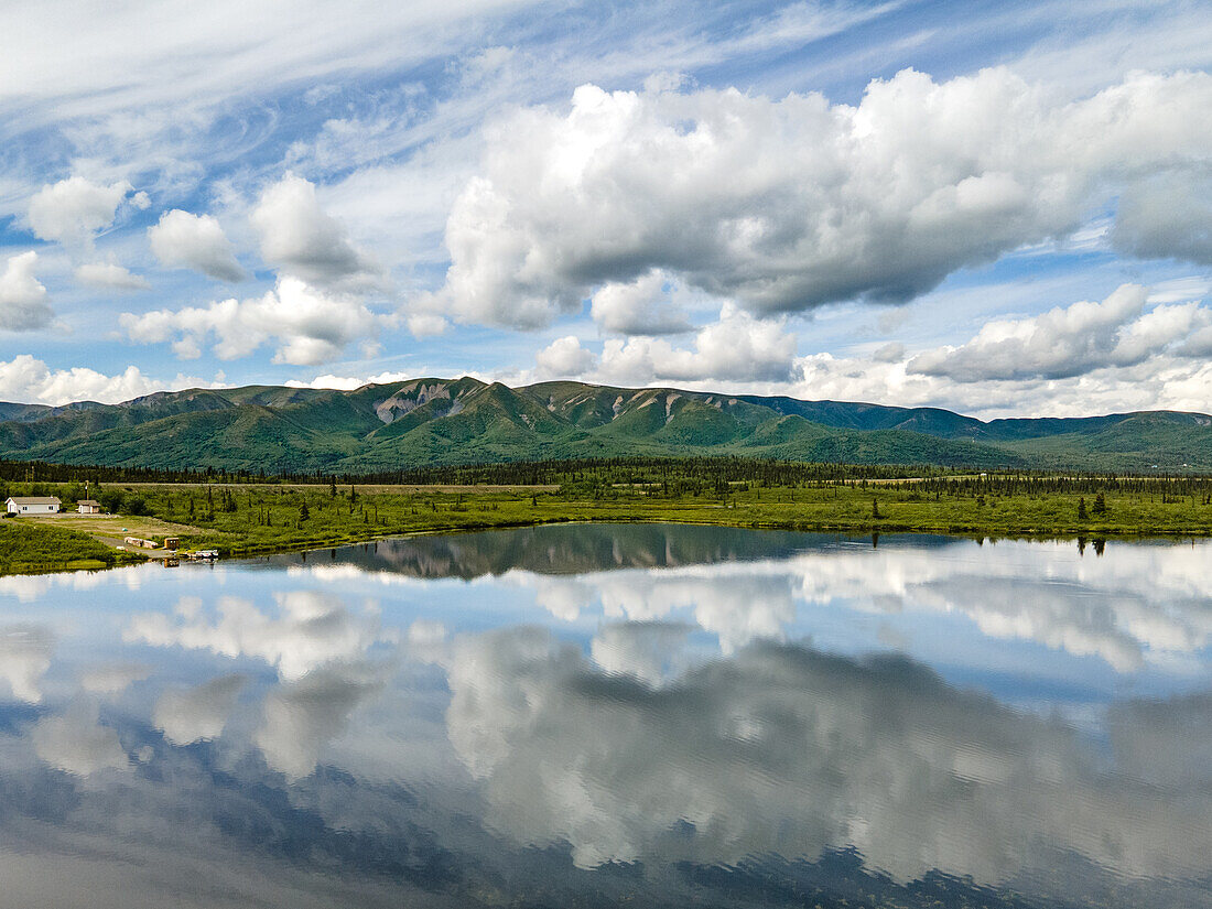 Lake with reflection, Alaska