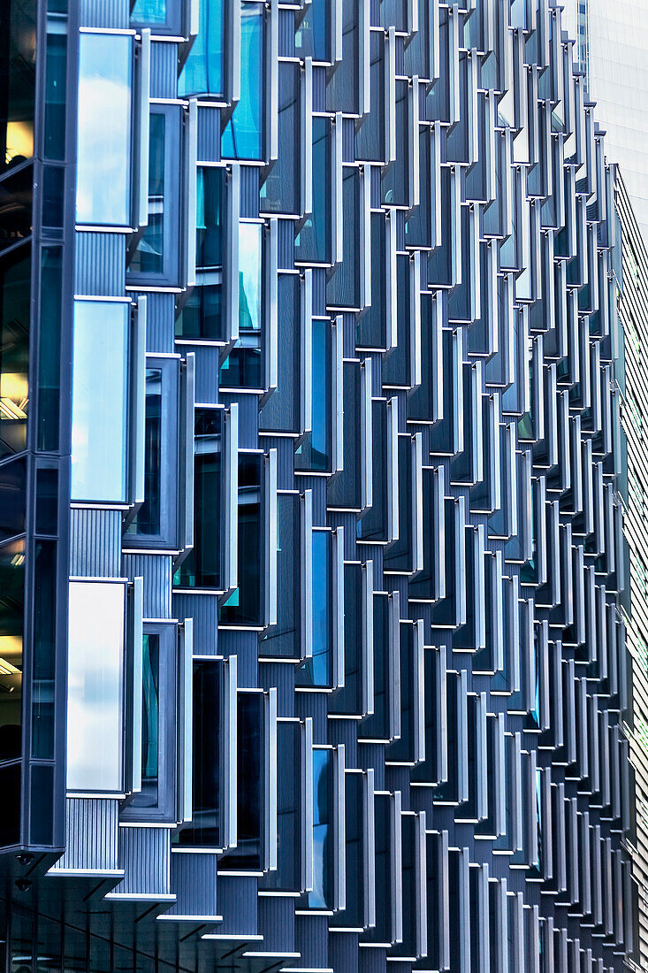 Modernes Bürogebäude, Liverpool Street, London, England, UK
