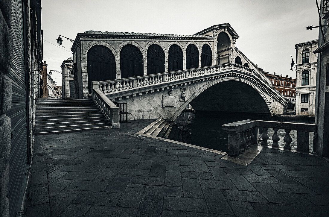 Rialto bridge Venetia Italy