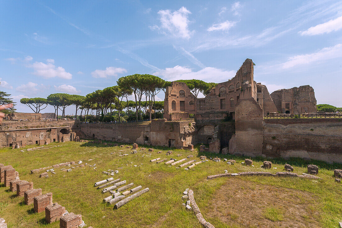 Rome, Palatine Hill, Hippodrome Palatii, Stadium of Domitian