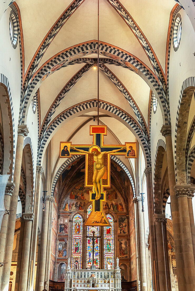 Basilika Santa Maria Novella, Florenz, Toskana, Italien,