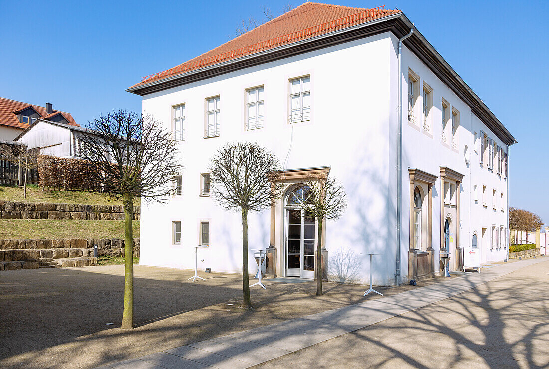 Schloss Sassanfarth, Markt Hirschaid im Landkreis Bamberg in Oberfranken, Bayern, Deutschland