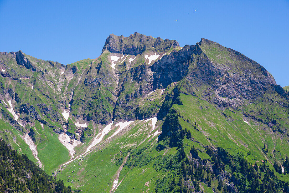 Schneck, 2268 m, im Oytal bei Oberstdorf, Oberallgäu, Bayern, Deutschland, Europa