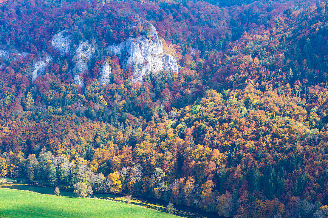 Naturpark Obere Donau, Schwäbische Alb, Baden-Württemberg, Deutschland, Europa