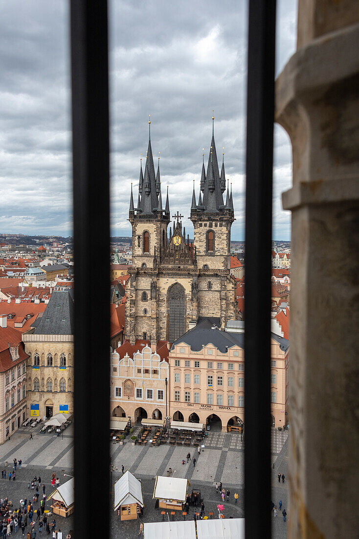 Teynkirche, Altstädter Ring, Prag, Tschechien