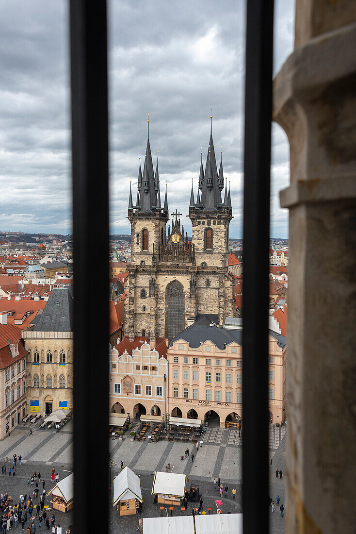 Tyn Church, Old Town Square, Prague, Czech Republic