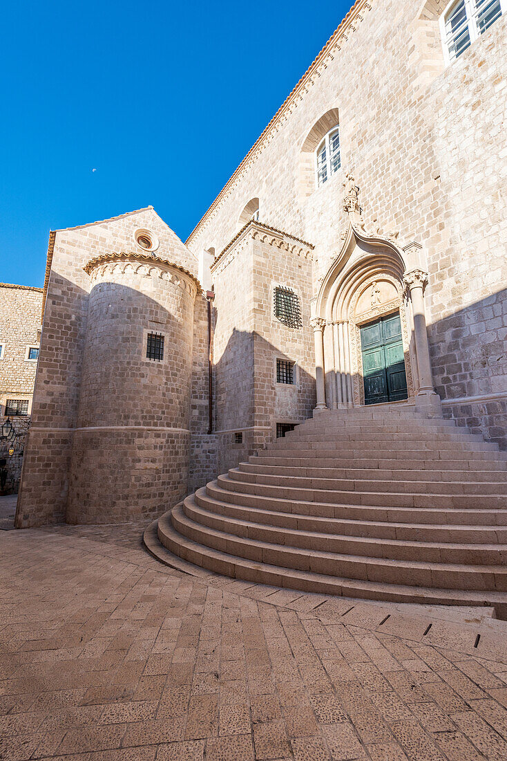 Church of the Dominican Monastery in Dubrovnik, Croatia