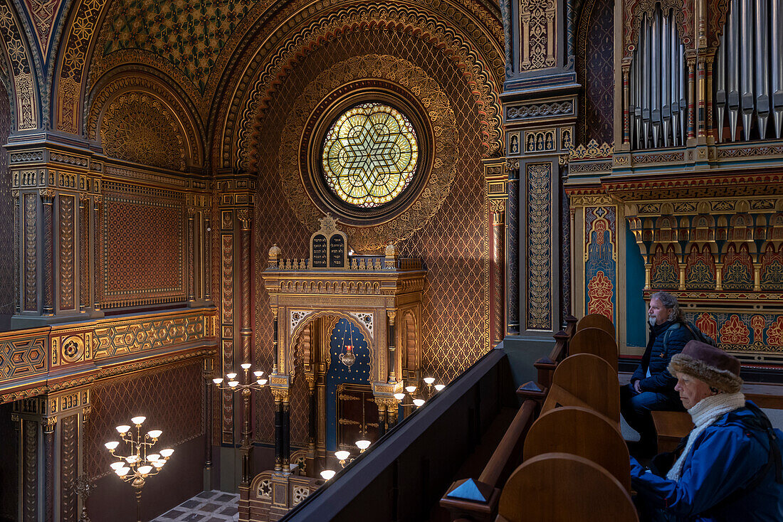 Spanische Synagoge, Jüdisches Museum, Josefstadt, Prag, Tschechien\n\n