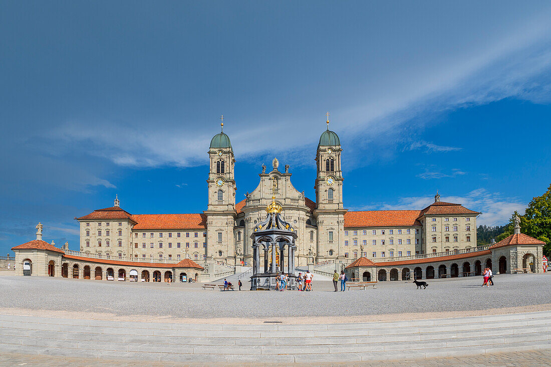 Einsiedeln Monastery, Canton of Schwyz, Switzerland