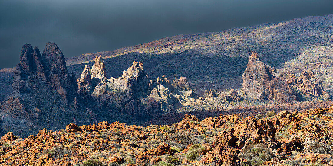 Roques de Garcia, Nationalpark Teide, Teneriffa, Kanarische Inseln, Spanien, Europa