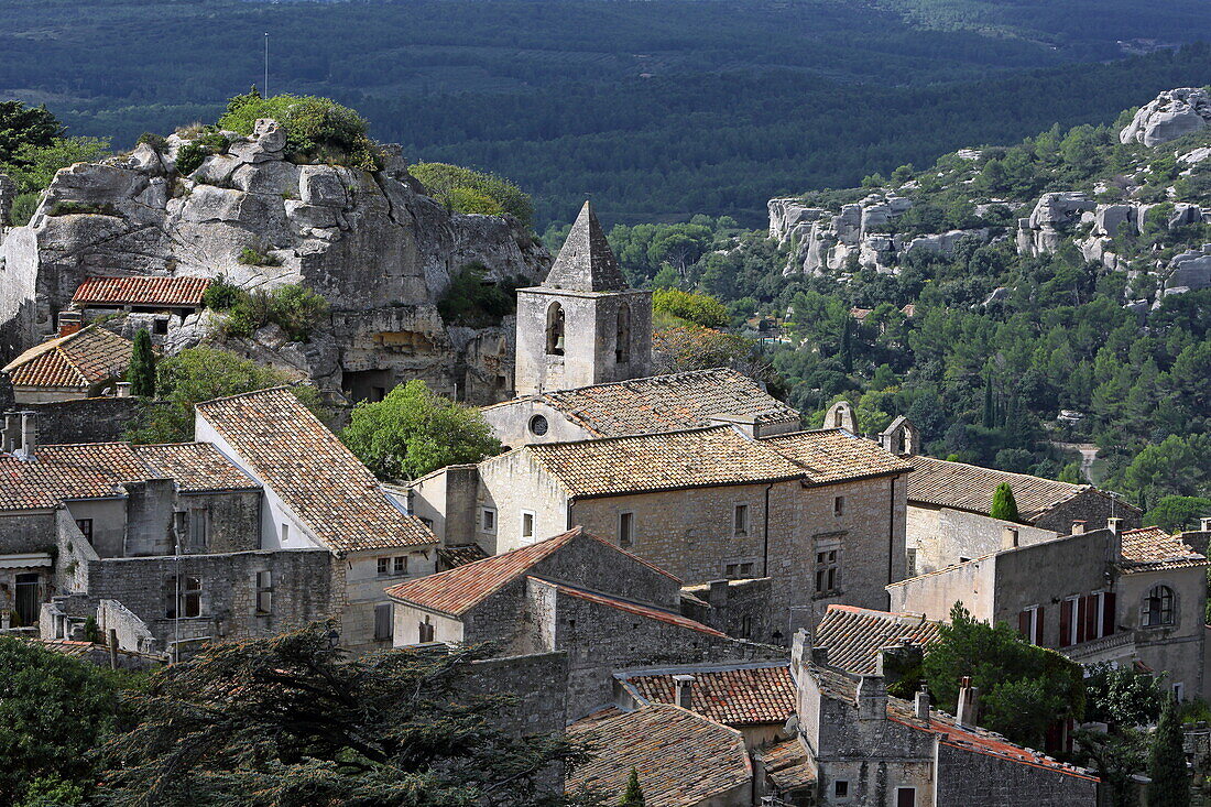 Les Baux de Provence, Bouches du Rhone, Provence-Alpes-Cote d'Azur, France