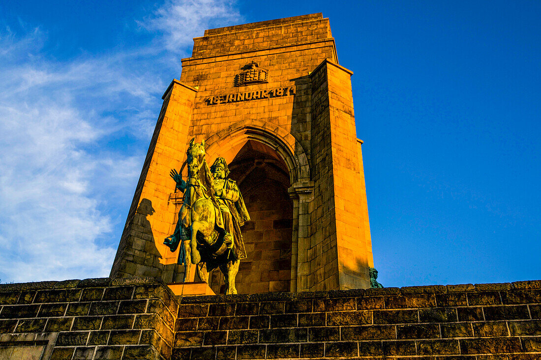 Kaiser-Wilhelm-Denkmal auf dem Syberg in Dortmund-Syburg, Nordrhein-Westfalen, Deutschland