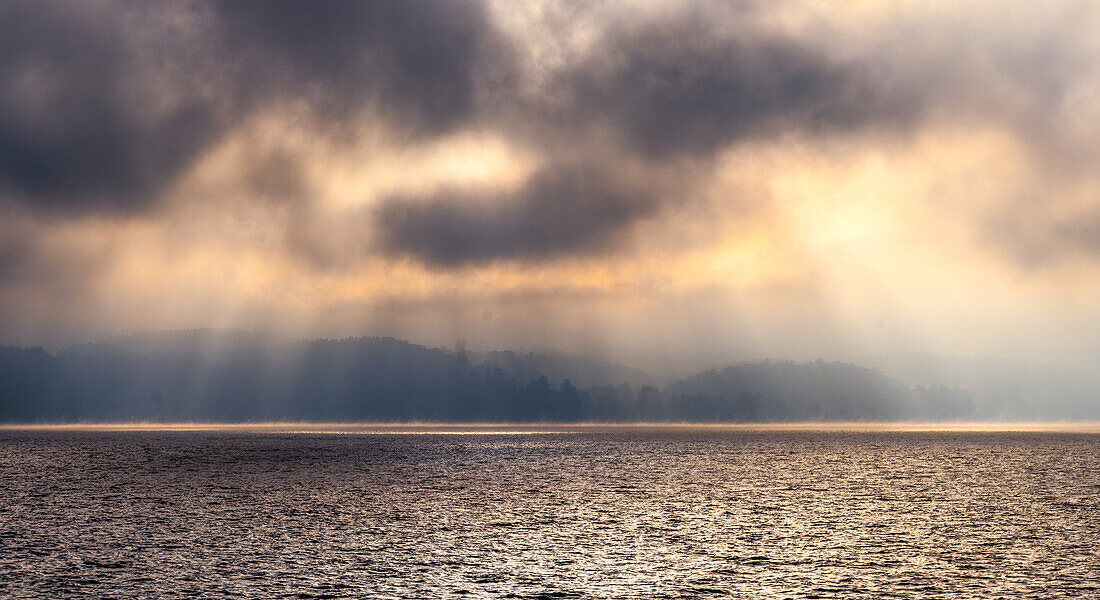 Fog at Lake Starnberg,Tutzing, Germany