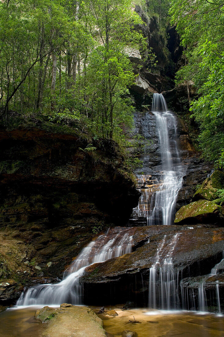Empress Falls, Valley of the Waters, Blue Mountains, NSW, Australia