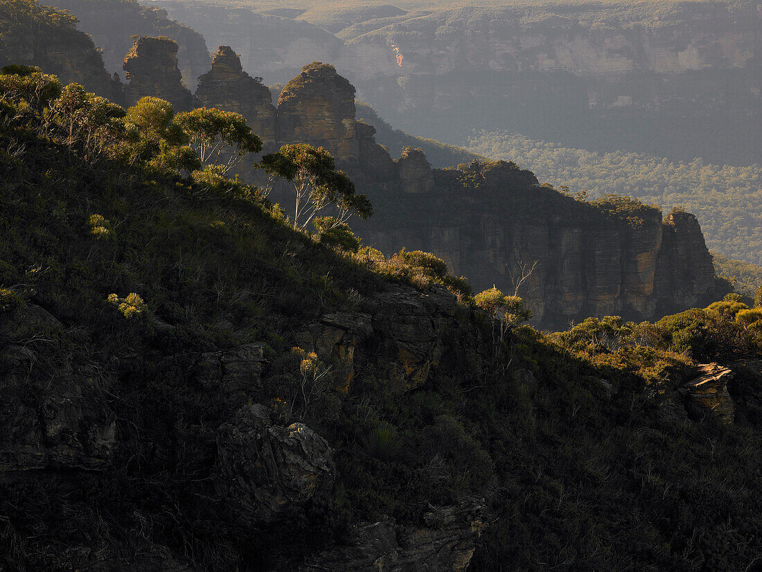 3 Schwestern, Katoomba, Blue Mountains, NSW, Australien