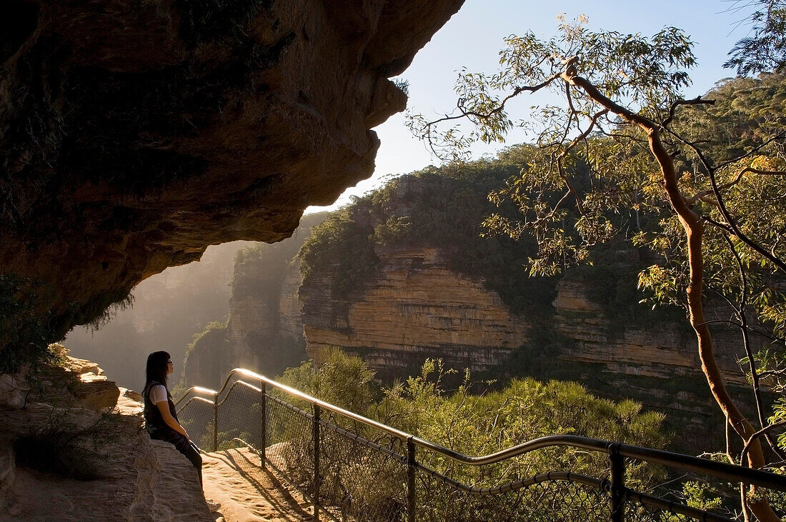 National Pass Heritage Walk, Blue Mountains, NSW, Australien