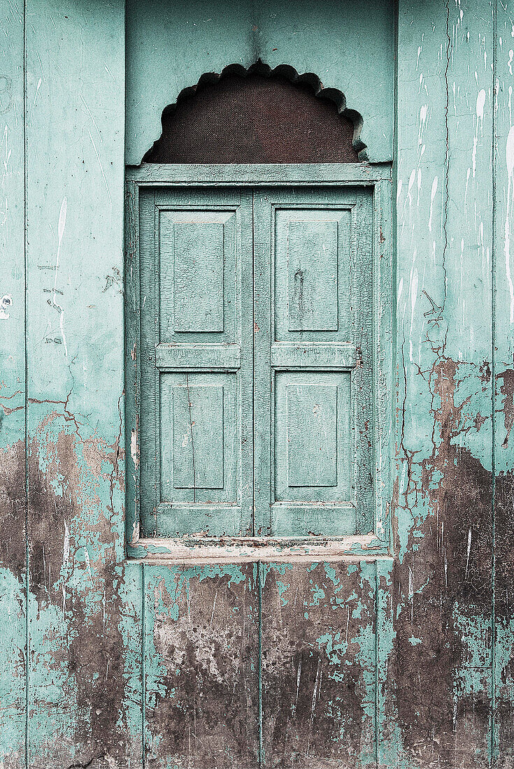Jodhpur-Fenster, Rajasthan, Indien