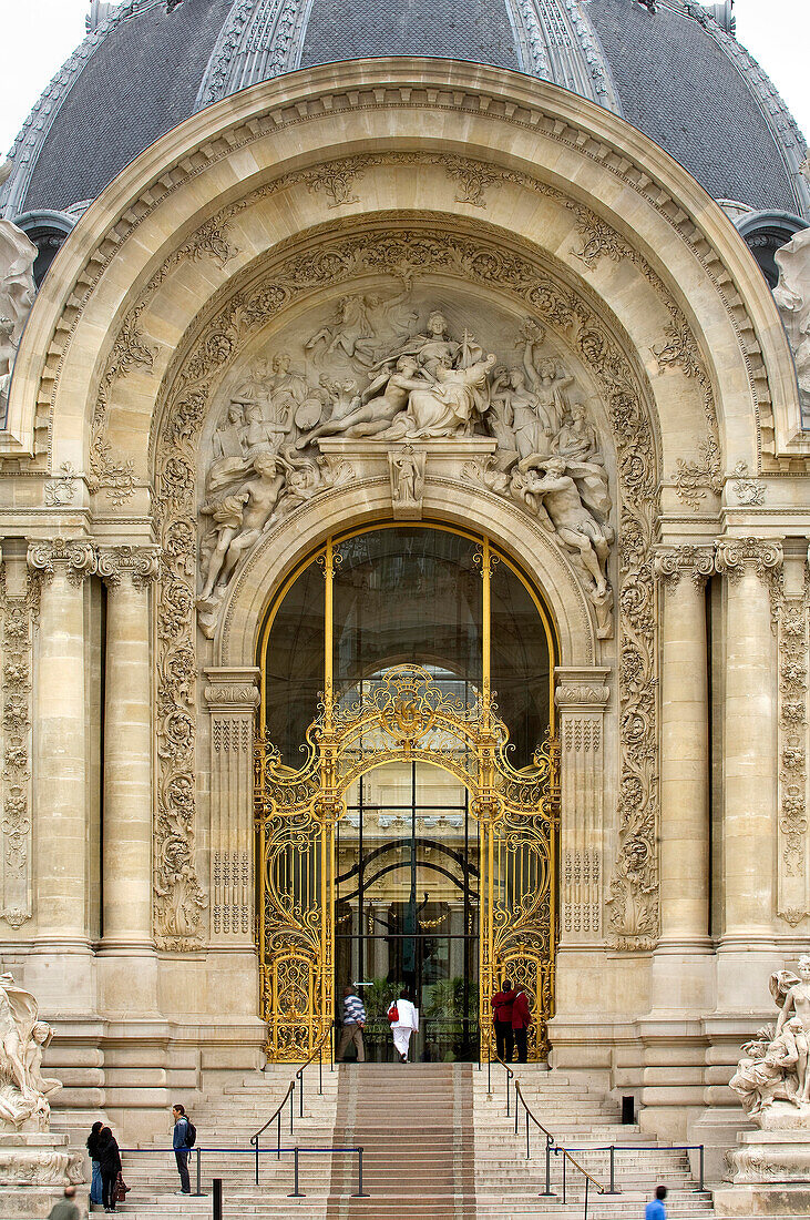 Entrance to the Petit Palais, Paris ,France