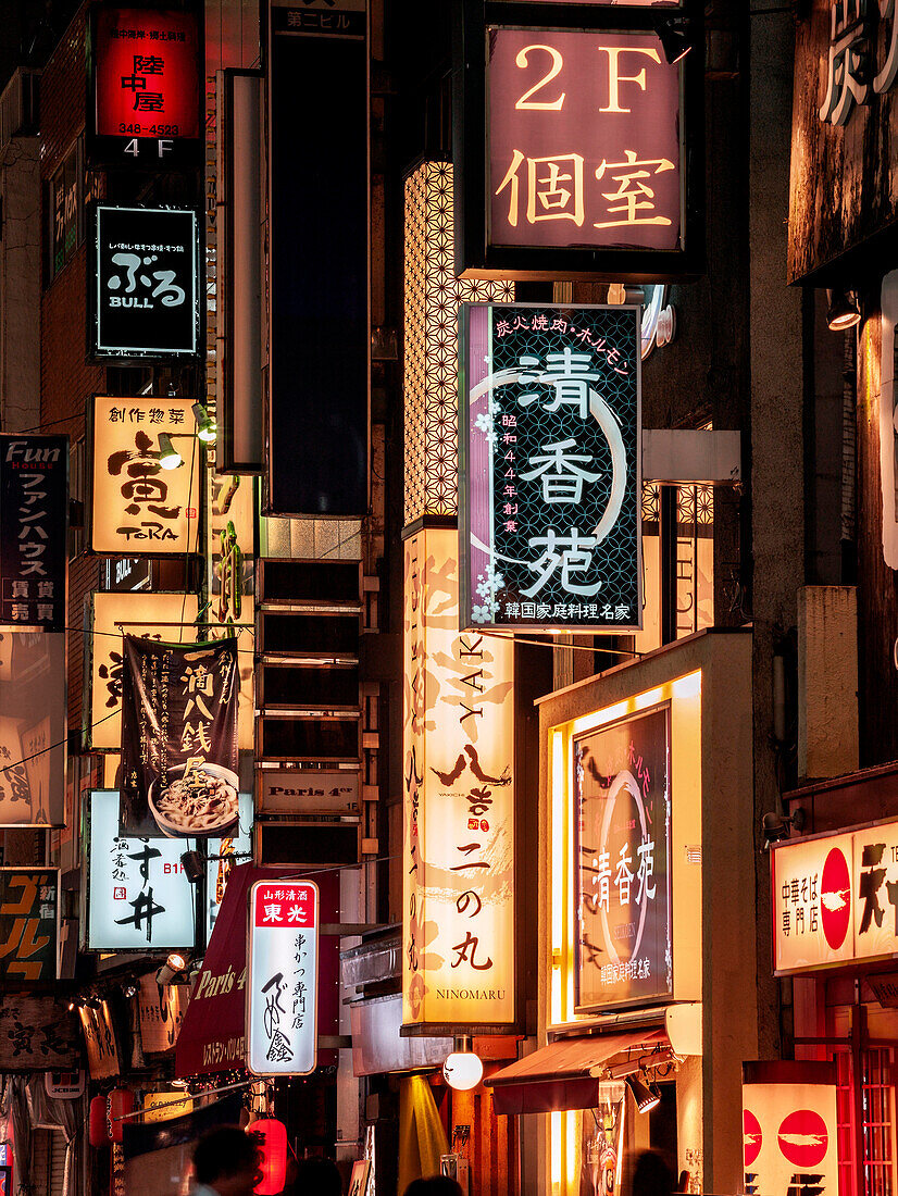 Shinjuku Neon, Tokio, Japan