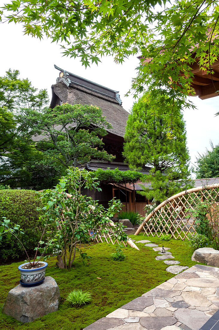 Gärten des Choshouji-Tempels, Itako, Iberaki, Japan