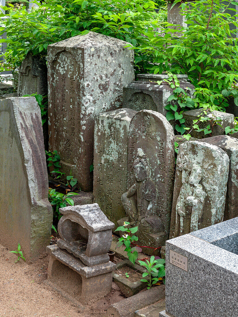 Choshouji Temple graves, Itako, Iberaki, Japan