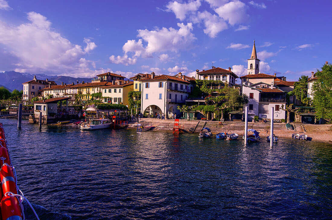 Isola dei Pescatori, Stresa, Lake Maggiore, Borromean Islands; Piedmont, Italy