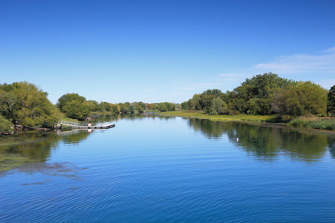 Am Chateauguay River, Quebec, Kanada