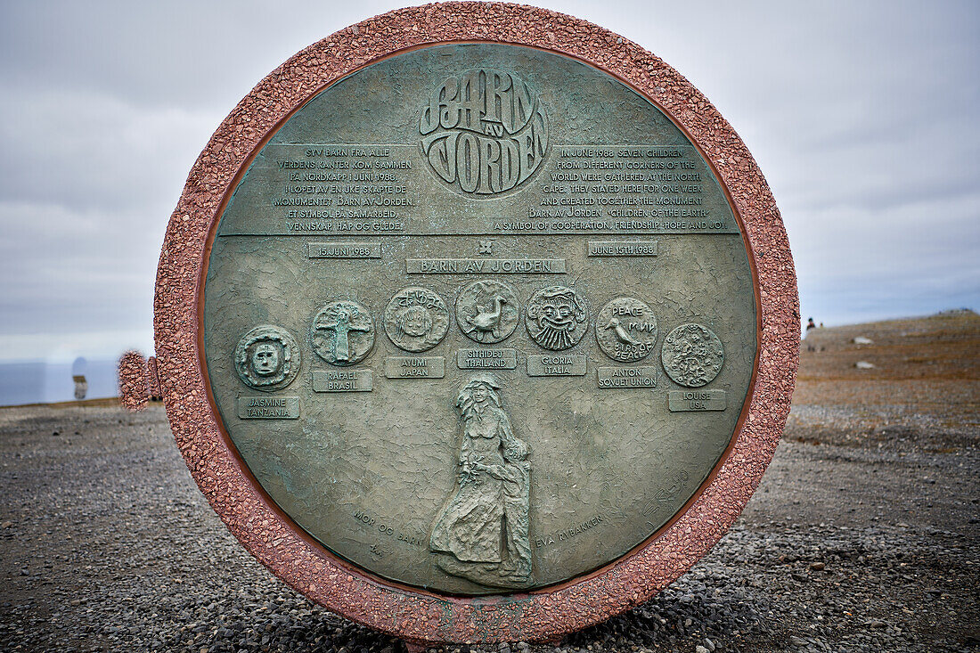 Monument Children of the World, North Cape, 9764, Norway